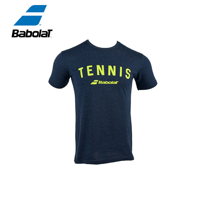 【楽天市場】Babolat バボラ Tennis Logo Teeテニスロゴ Tシャツ メンズ (海外正規品) 911066 トップス 運動着 アクティブウェア スポーツ 運動 テニス オール