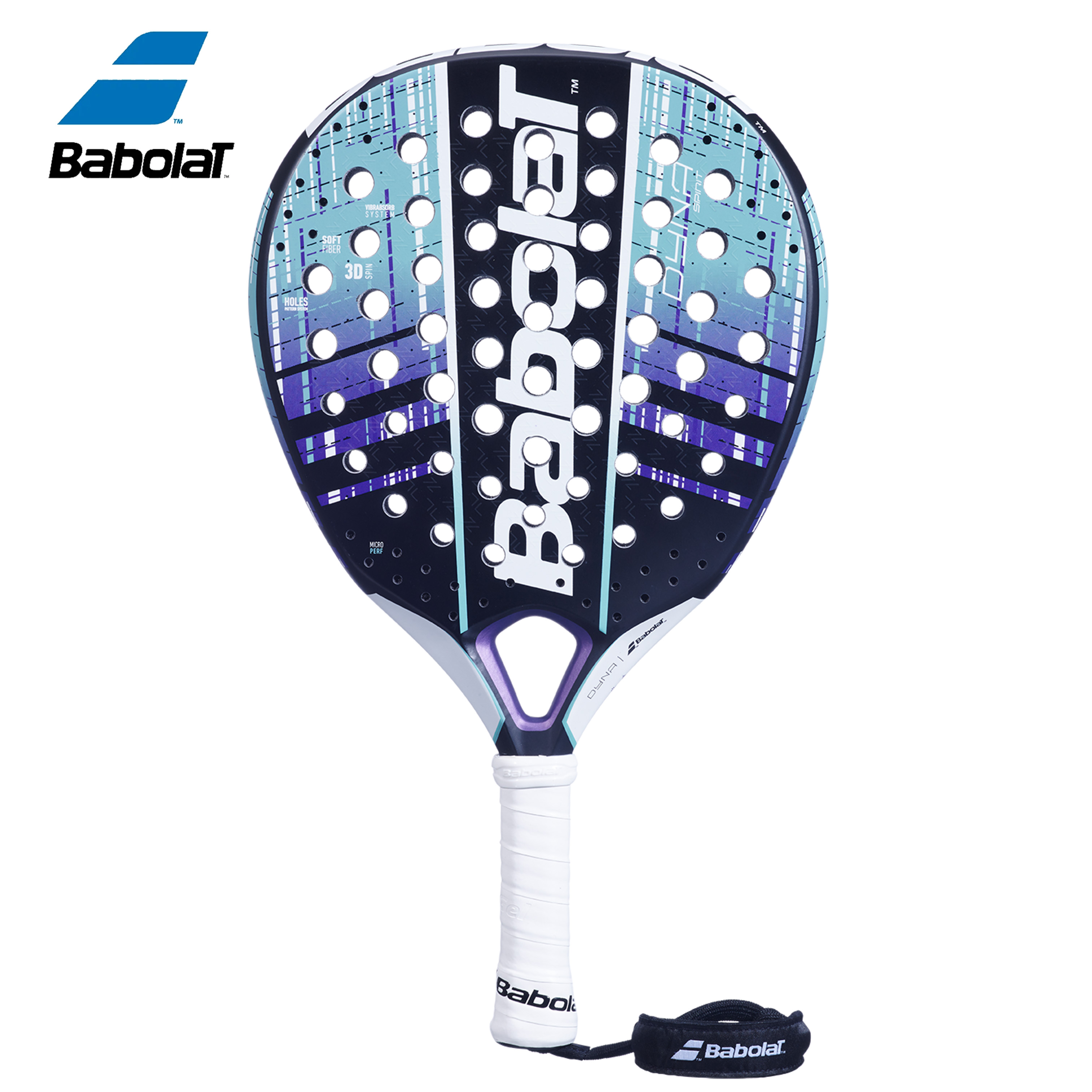 【送料無料】 Babolat バボラ Dyna Spirit パデルラケット (海外正規品) 150128