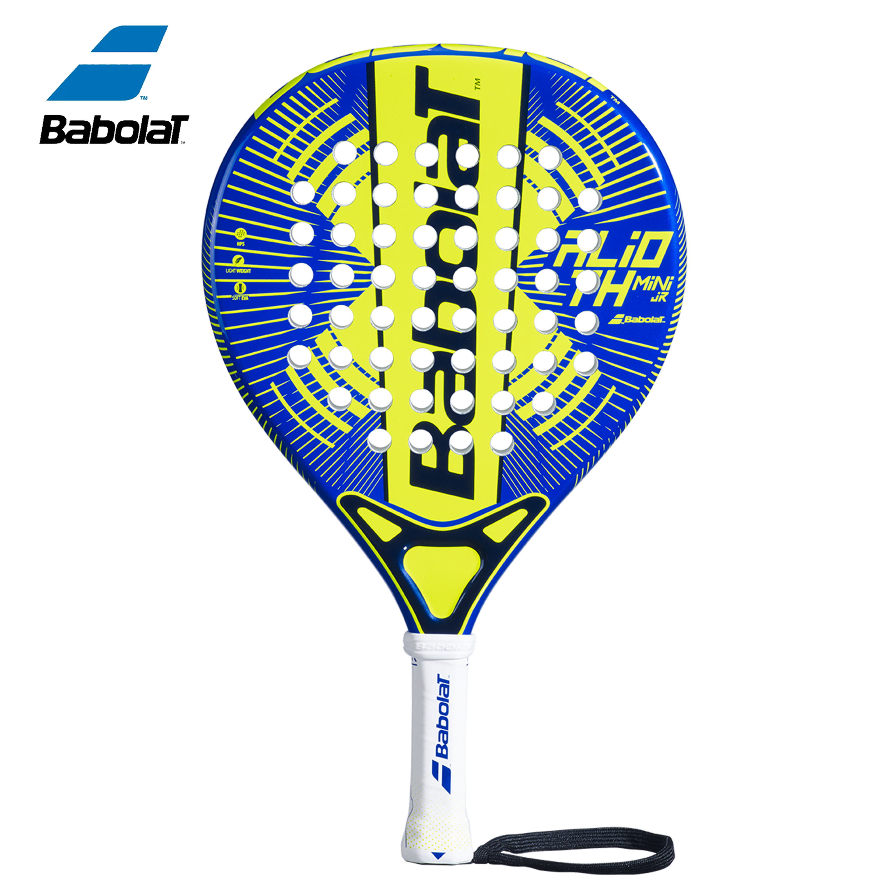 【貨物輸送無料】【ちびっ子用】 Babolat バボラ Alioth Mini JR  パデルラケット (外国で置き目品) 150171
