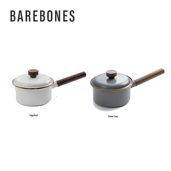 ベアボーンズ Barebones エナメルソースパンEnamel Saucepan鍋 片手鍋 アウトドア キャンプ