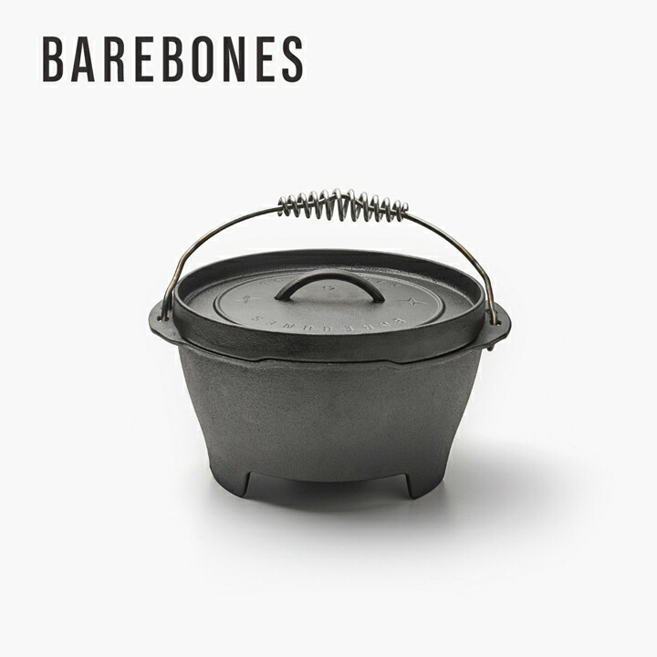 ベアボーンズ Barebones 8qt ダッチオーブン Cast Iron Dutch Oven Classic - 8 qt 鍋 ダッチオーブン アウトドア キャンプ|e-ShopSmart