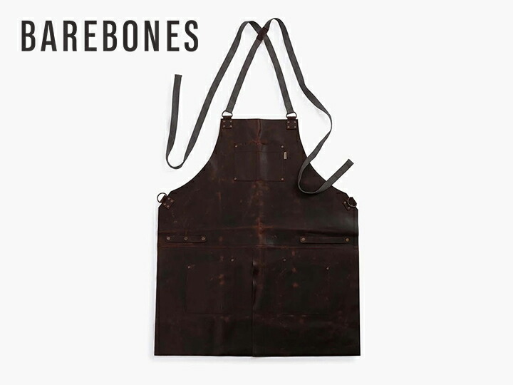 BAREBONES(ベアボーンズ) シェフグリリングエプロン ブラック ベアボーンズ シェフグリリングエプロン – aandfonlinestore