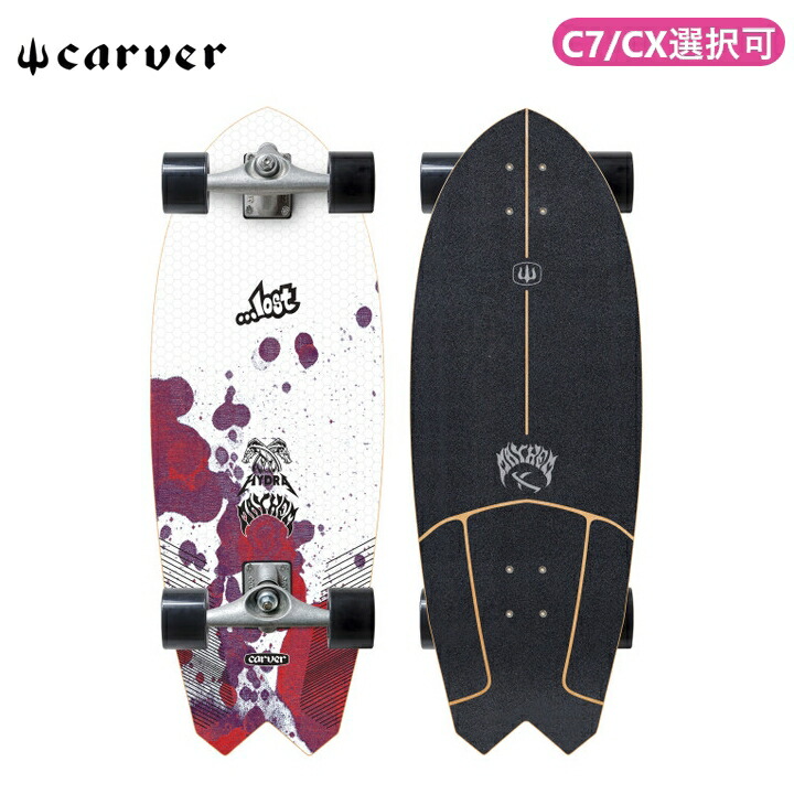 楽天市場】CARVER カーバー スケートボード LOST MAYHEM ロスト