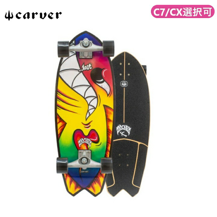 楽天市場】CARVER カーバー スケートボード LOST MAYHEM ロスト