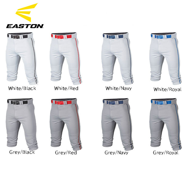 【楽天市場】Easton イーストン YOUTH RIVAL+ KNICKER PIPED PANT 野球 ユニフォームパンツ 子供 一般