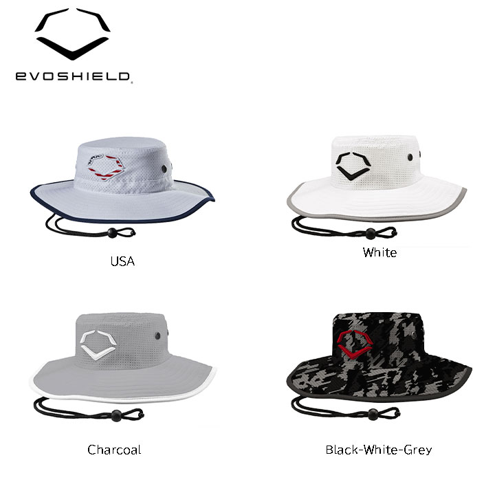 【楽天市場】【USA物】EVOSHIELD エボシールド LOGO BUCKET HAT 運動 アクティビティ スポーツ 練習着 トレーニング
