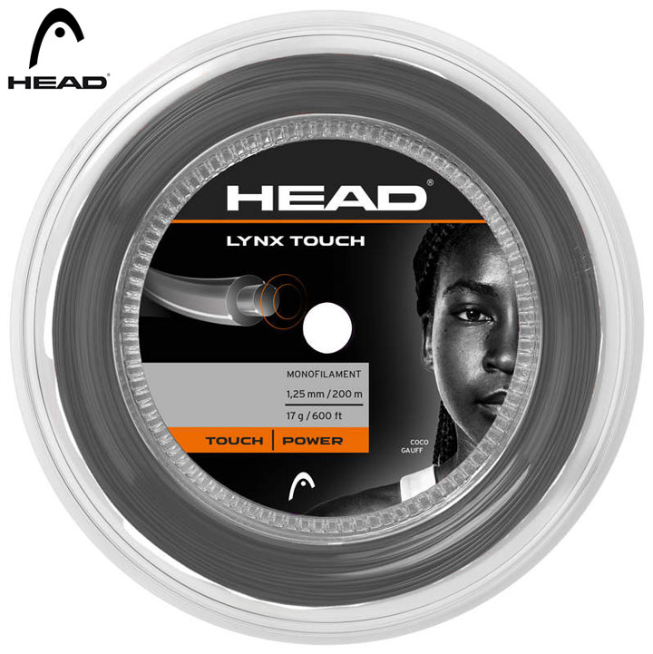 HEAD ヘッド LYNX TOUCH REEL テニスガット リール ロール(海外正規品) 281052|e-ShopSmart