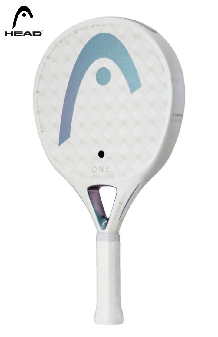 【送料無料】 HEAD ヘッド One Ultralight White パデルラケット (海外正規品) 225014