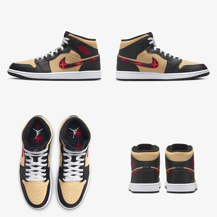 【楽天市場】【送料無料】 Nike Air Jordan 1 Mid Se ナイキ エア ジョーダン 1 ミッド Se Blacksesamefire Redmulti Color 7949