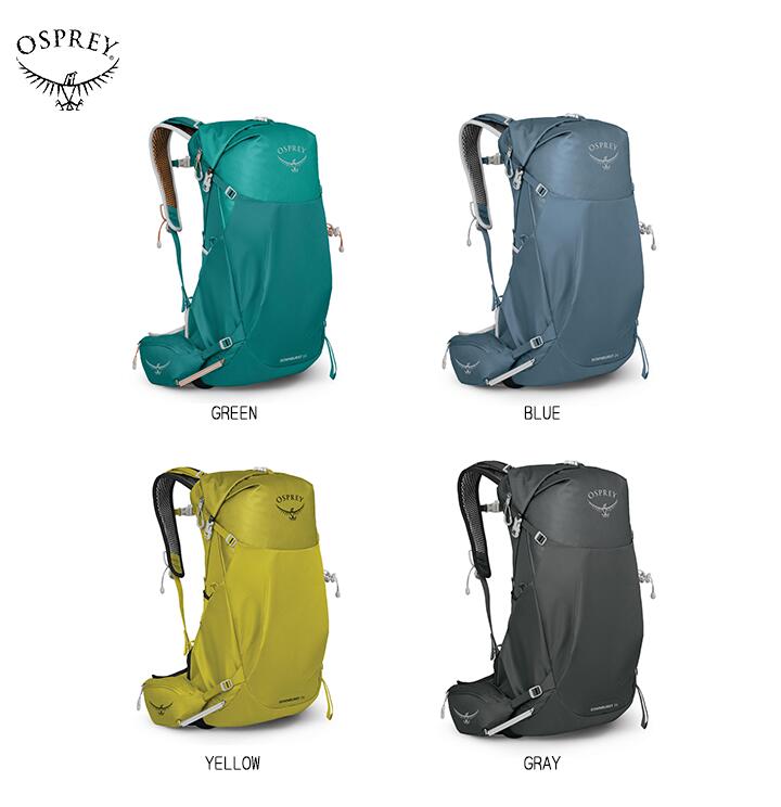Osprey オスプレー DOWNBURST Womens 24 DOWNBURST Mens 26 ダウンバースト　リュックサック　バックパック 旅行 アウトドア 登山 ハイキングトレッキング キャンプ