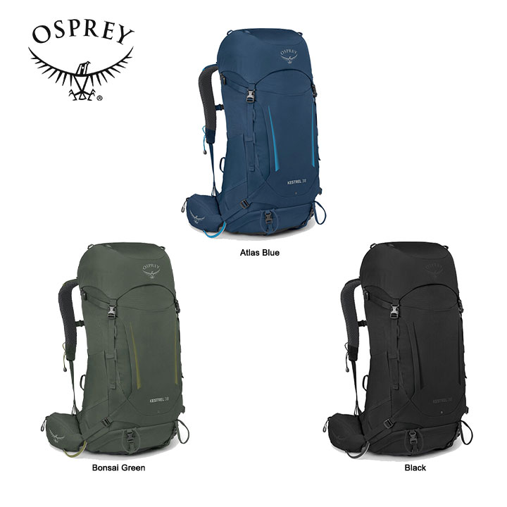 【楽天市場】Osprey オスプレー KESTREL 38 ケストレル 38 バックパック リュックサック バッグ アウトドア 登山