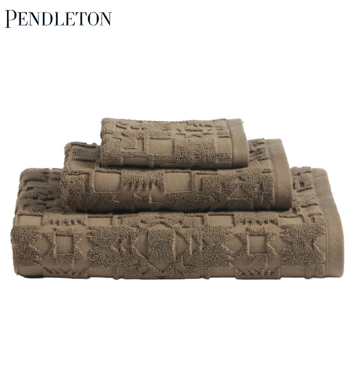 PENDLETON ペンドルトン SCULPTED 3-PIECE SET タオル タオルセット ビーチタオル 大判タオル お風呂 プール 入浴 ボヘミアン カジュアル｜e-ShopSmart