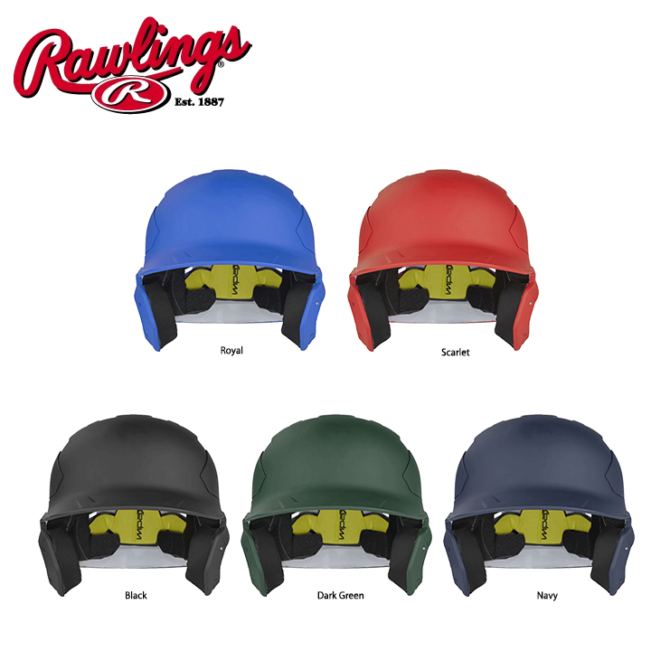 楽天市場】【右打者用】Rawlings ローリングス 野球 片耳 ヘルメット