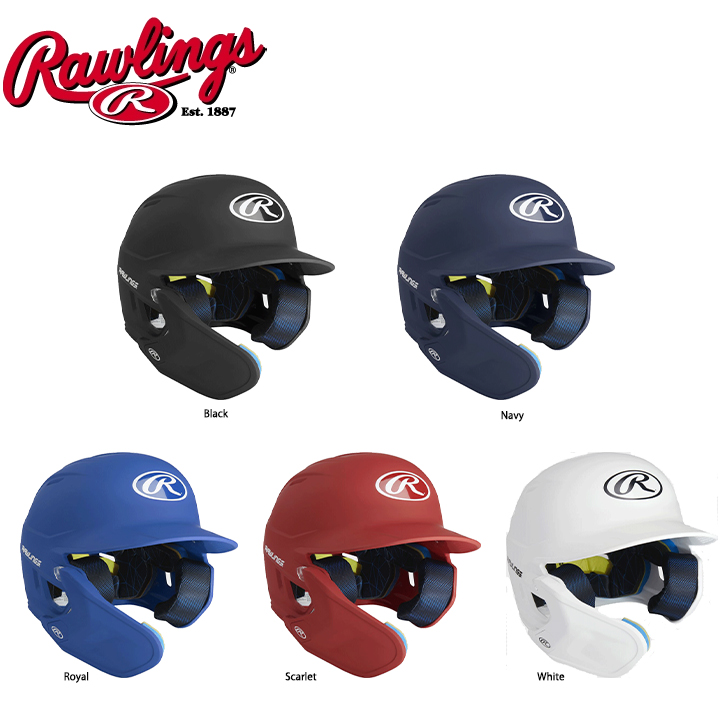 楽天市場】【右打者用】Rawlings ローリングス 野球 片耳 ヘルメット