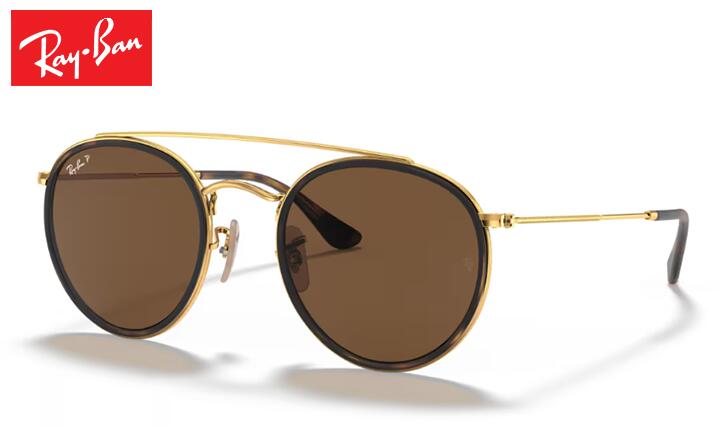 レイバン Rayban ROUND DOUBLE BRIDGE 調整可能ノーズパッド サングラス