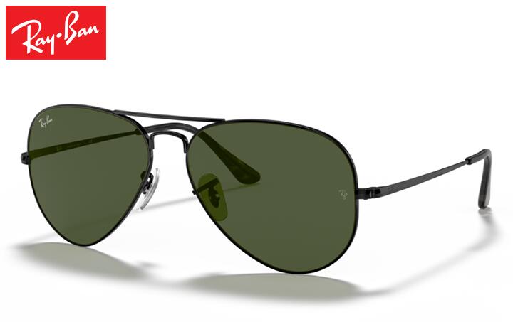 レイバン Rayban AVIATOR METAL II 調整可能ノーズパッド サングラス