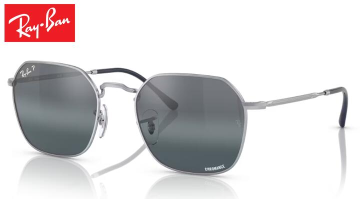 レイバン Rayban JIM 自然調整能力のあるノーズパッド 黒眼鏡