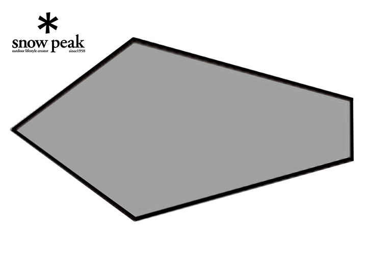 snow peak スノーピーク Lago 1 Pro. Air Ground Sheet ラゴ Pro.air １ グランドシート アウトドア キャンプ