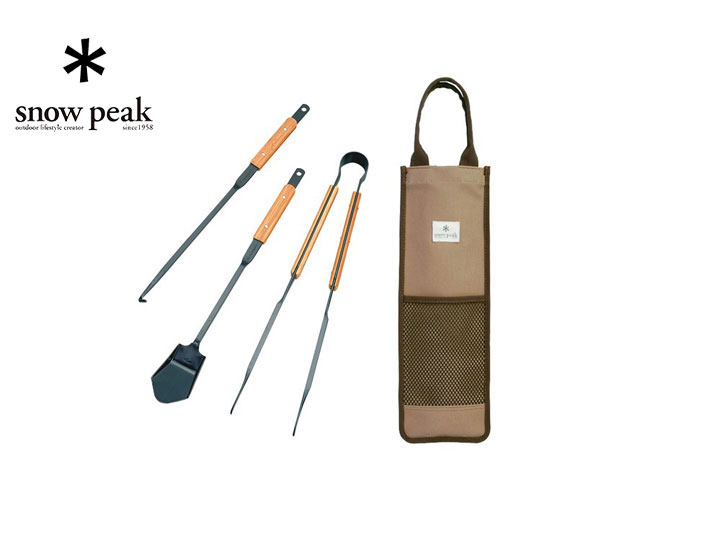 楽天市場】スノーピーク 焚火ツールセット プロ (N-024