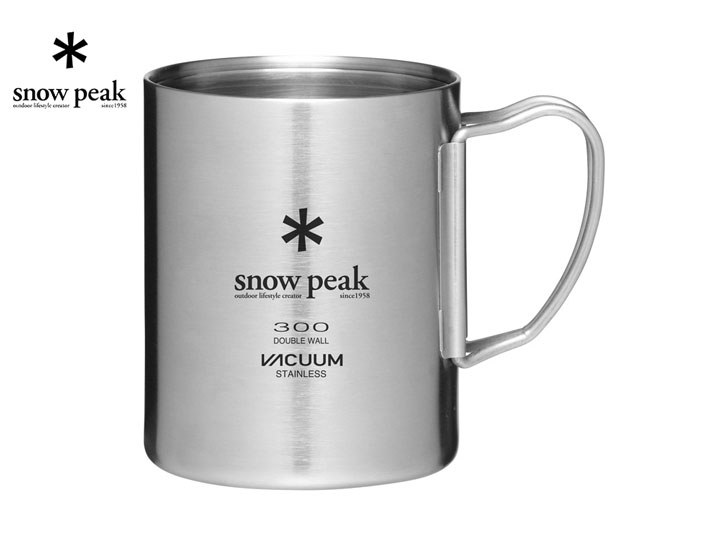snow peak スノーピーク Stainless Vacuum-Insulated Mug in 300ml /ステンレス真空マグ 300 アウトドア キャンプ テーブルウェア カップ 6,510円