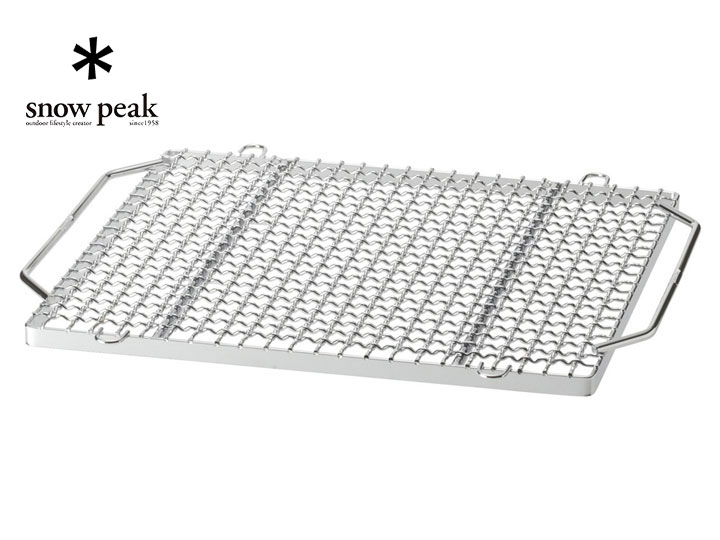 snow peak スノーピーク Fireplace Grill M /焼アミ Pro.M スチール（クロームメッキ） アウトドア キャンプ