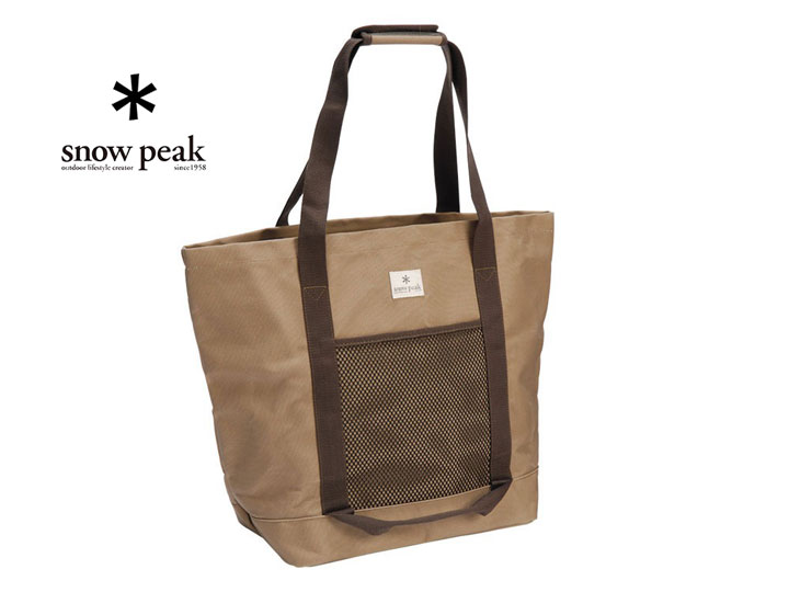 snow peak スノーピーク Tote Bag Medium /スノーピーク トートバック M  アウトドア 難民キャンプ アウトドア-スポーツ・アウトドア