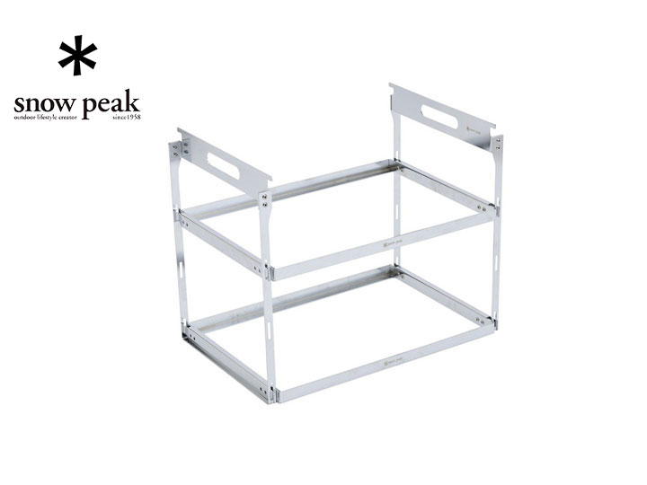 snow peak スノーピーク IGT Hanging Rack 2 Frame /IGTハンギングラックフレーム 2段セット アウトドア キャンプ｜e-ShopSmart 22,422円