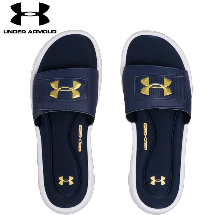 under armor slip on sandals