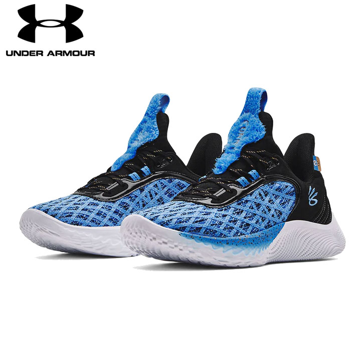 送料無料 セサミストリート × アンダーアーマー カリー フロー 9 テイキング クッキーズ Sesame Street × Under Armour Curry Flow 9 3024248-404