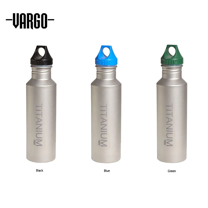 VARGO バーゴ TITANIUM WATER BOTTLE チタニウム ウォーターボトル ボトル 調理器具 超軽量 ミニマム 登山 ハイキング クライミング キャンプ アウトドア アウトドアギア ギア グランピング 野宿 車中泊