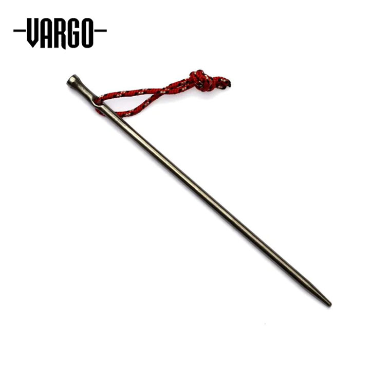 【楽天市場】VARGO バーゴ TITANIUM NAIL PEG - ULTRALIGHT チタニウムネイルペグウルトラライト6本セットテン
