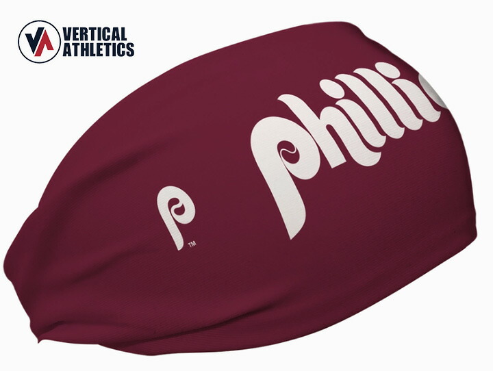 楽天市場】アメリカ発 【ネコポス送料無料】 バーティカルアスリート Vertical athletics ヘッドバンド Cooling  Headband Phillies フィアデルフィア フィリーズ Red Cap Logo MLB 選手愛用 野球 クールヘッドバンド :  e-ShopSmart