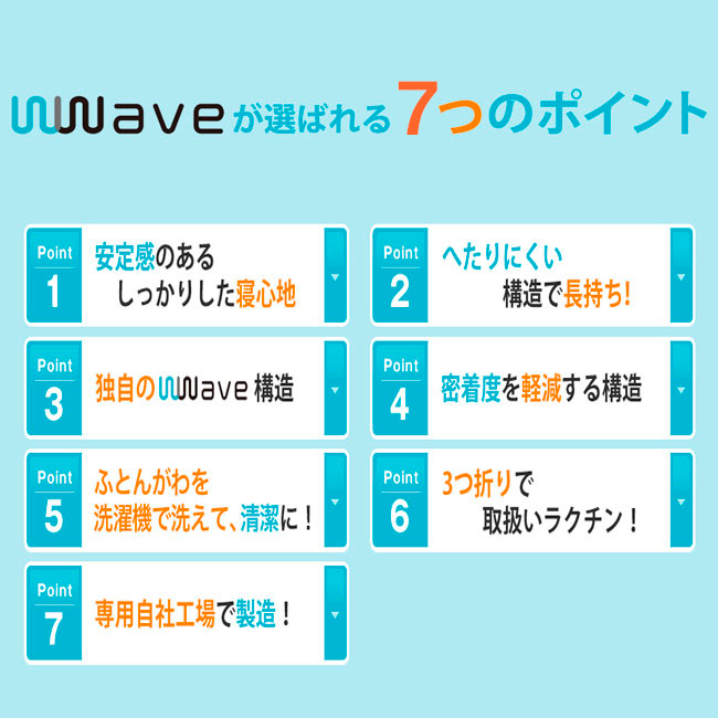 T] ローズラジカル 京都西川 洗える敷き布団 レギュラー ダブル