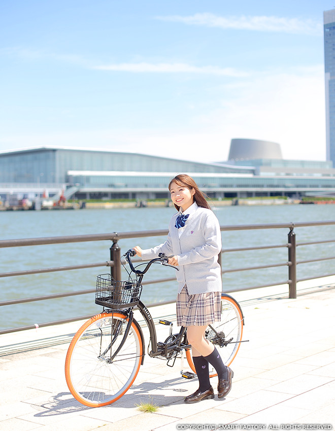 折り畳み自転車 シティサイクル 26インチ カゴ付 ラジコン ライト 