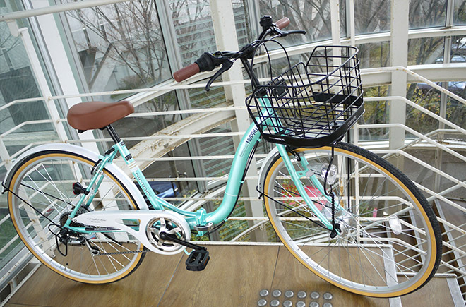 折りたたみ自転車 シティサイクル 26インチ 全4色 Ledオートライト カゴ 鍵 シマノ製6段ギア メンズ レディース かわいい おしゃれ 折畳 自転車 ママチャリ マイパラス Napierprison Com