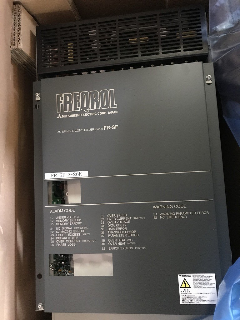 三菱電機　ACスピンドルドライブ　FR-SF-2-26K｜e-Spares 店