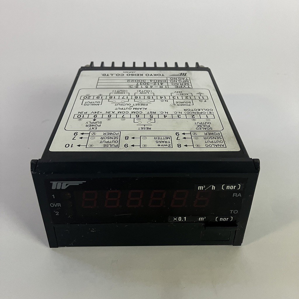 東京計装　流量計　IR-4512-3｜e-Spares 店