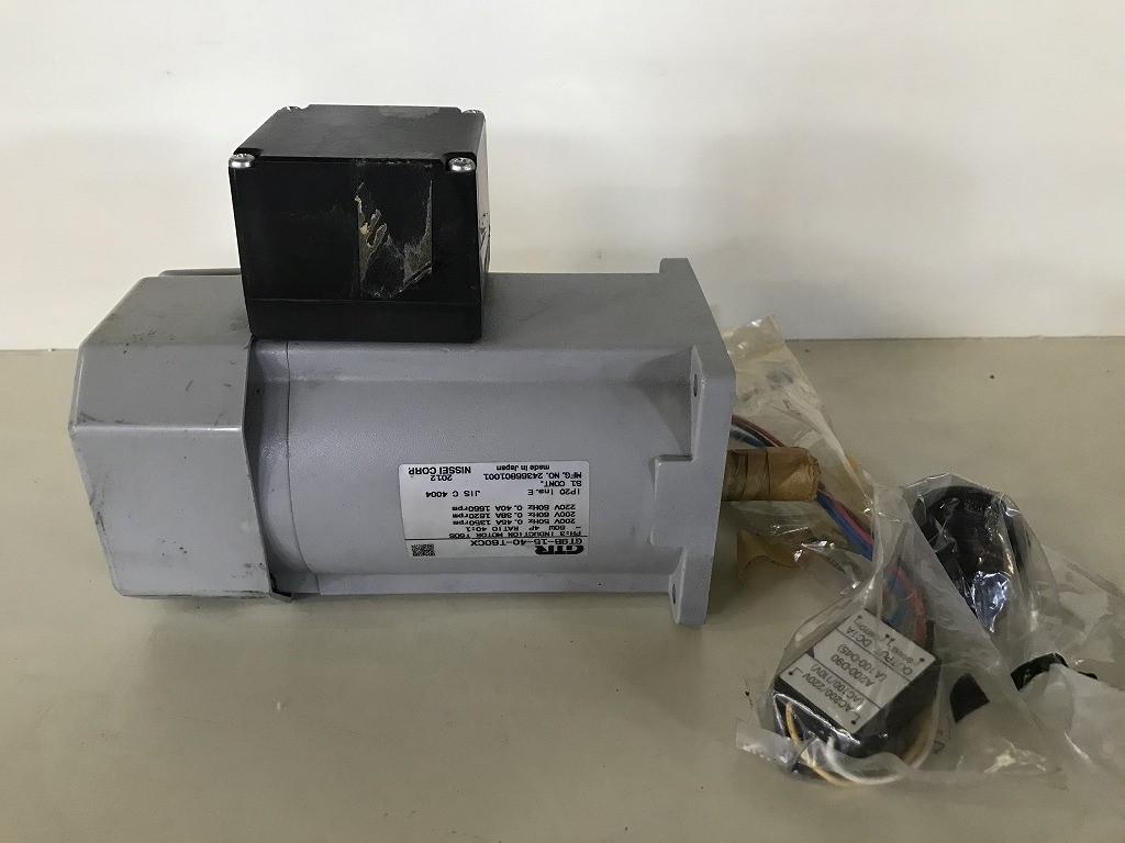 GTR（ニッセイ）　ギアモータ　GT9B-15-40-T60CX｜e-Spares 店