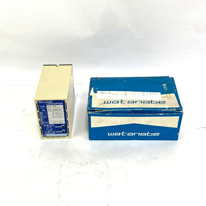 渡辺電機　絶縁変換器　WVP-DS-36J-1｜e-Spares 店 19,809円