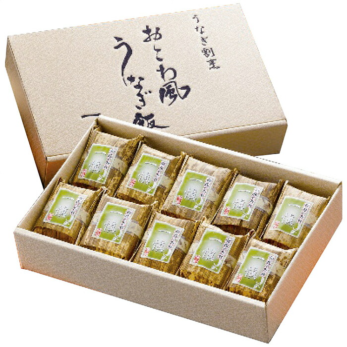 うなぎ割烹「一愼」 おこわ風うなぎ飯 (IUM610SN)