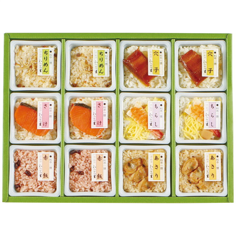 京・料亭 わらびの里 料亭一膳 炊き込みご飯詰合せ 里-50D (里-50D)