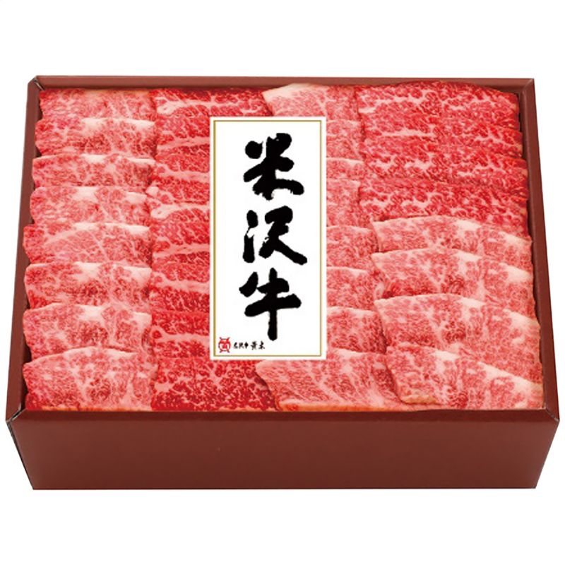 米沢牛黄木 米沢牛バラ焼肉用 (YY80)