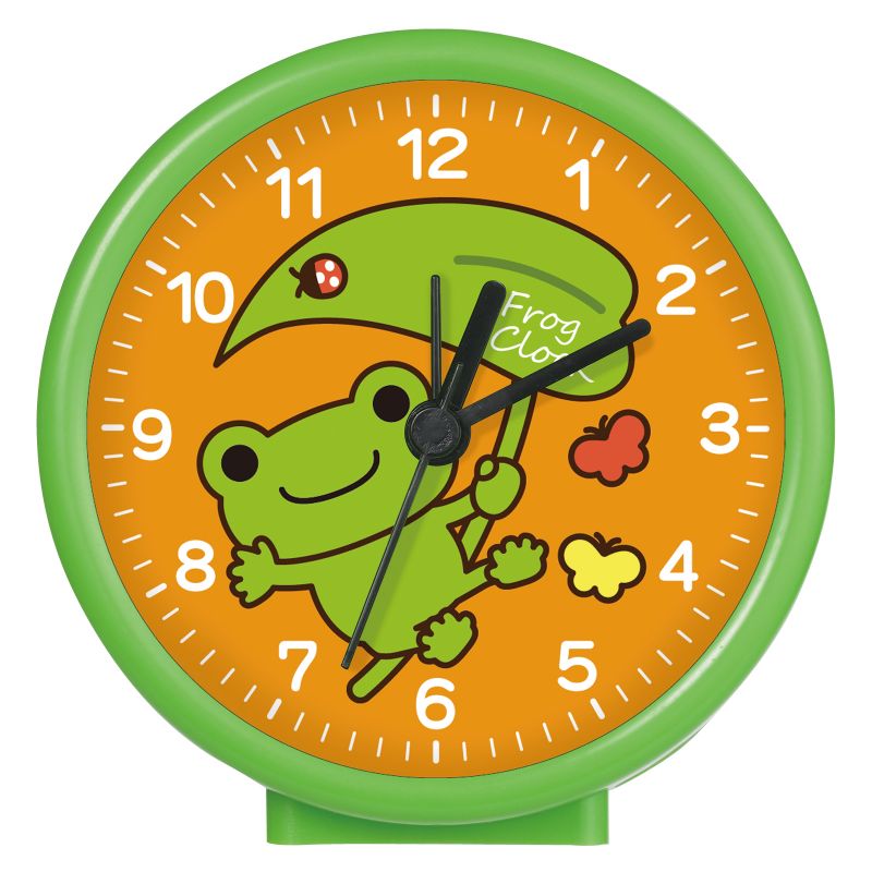 ★希少★美品★ケロクロック★リズム時計目覚まし時計★アラームカエル踊り置き時計★ KERO CLOCK ケロクロック リズム時計 カエル 目覚まし時計
