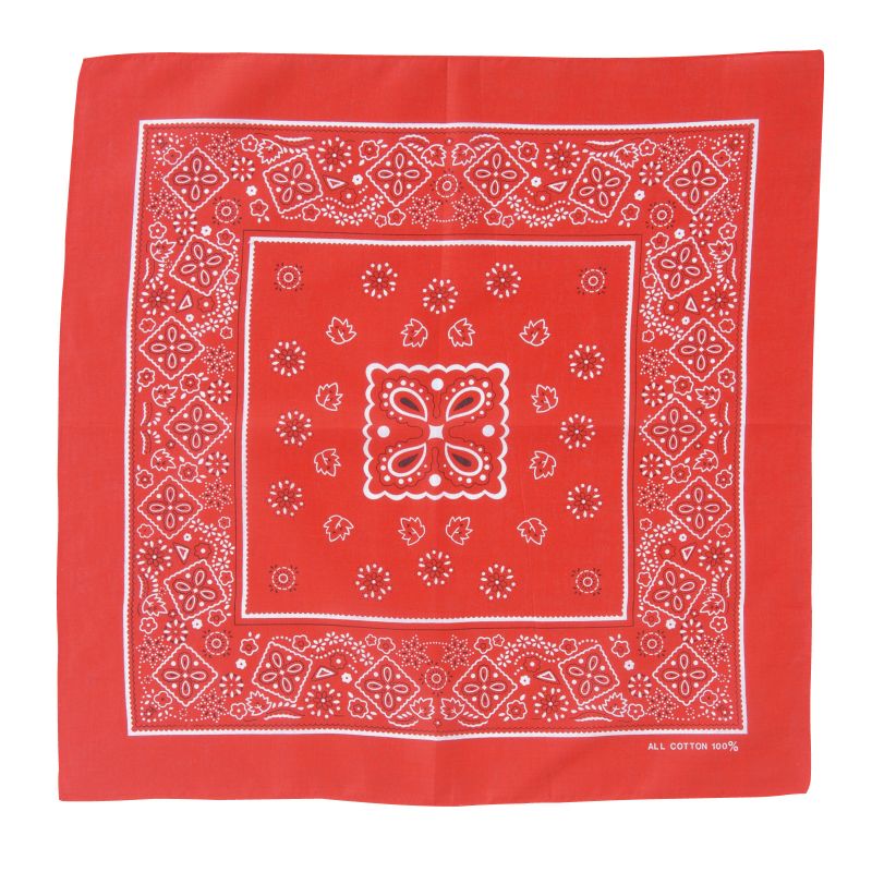 楽天市場】バンダナ 赤 10枚組 : 手芸問屋ウイングス