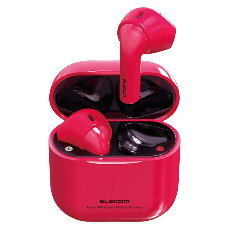 ELECOM ワイヤレスBluetoothヘッドホン ピンク (LBT-TWS11BK/PN/WH)