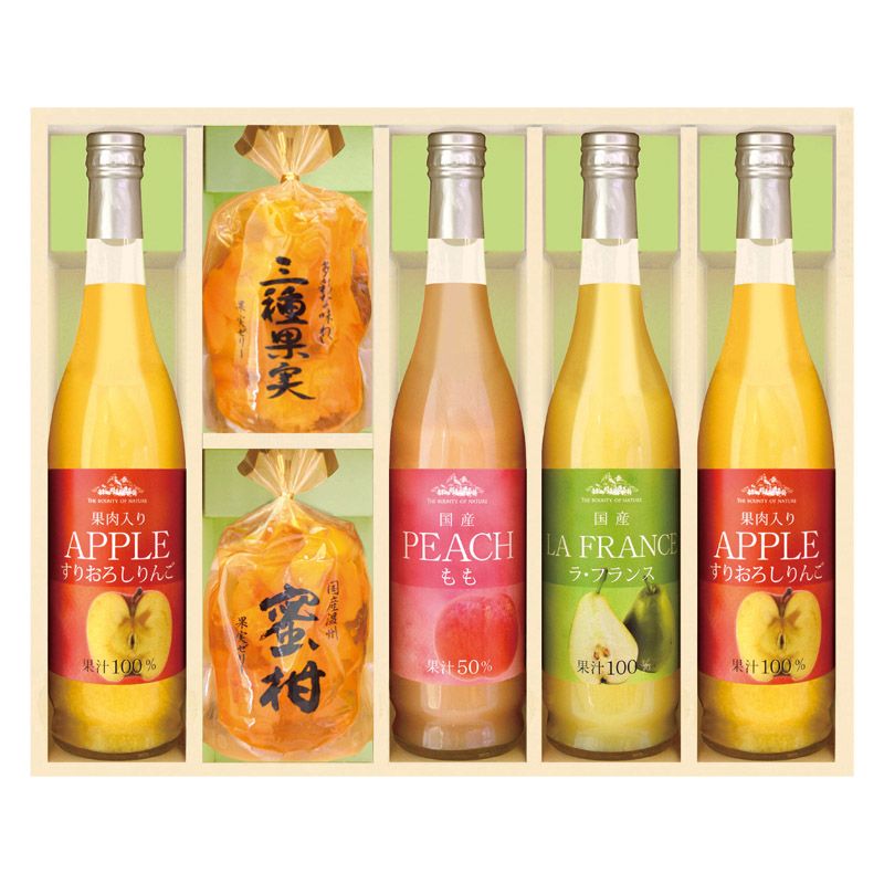 美食ファクトリー 果実のゼリー・フルーツ飲料セット (JUK-55S)
