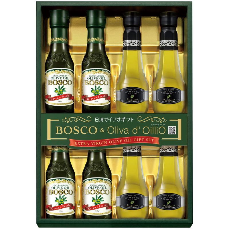 ボスコ&オリーバ デ オイリオエキストラバージンオリーブオイルギフト (BL-50)