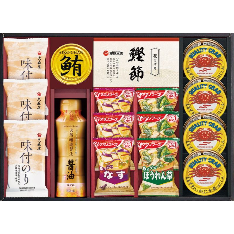 アマノフーズ&大森屋味付のりギフト (NYO-JOR)