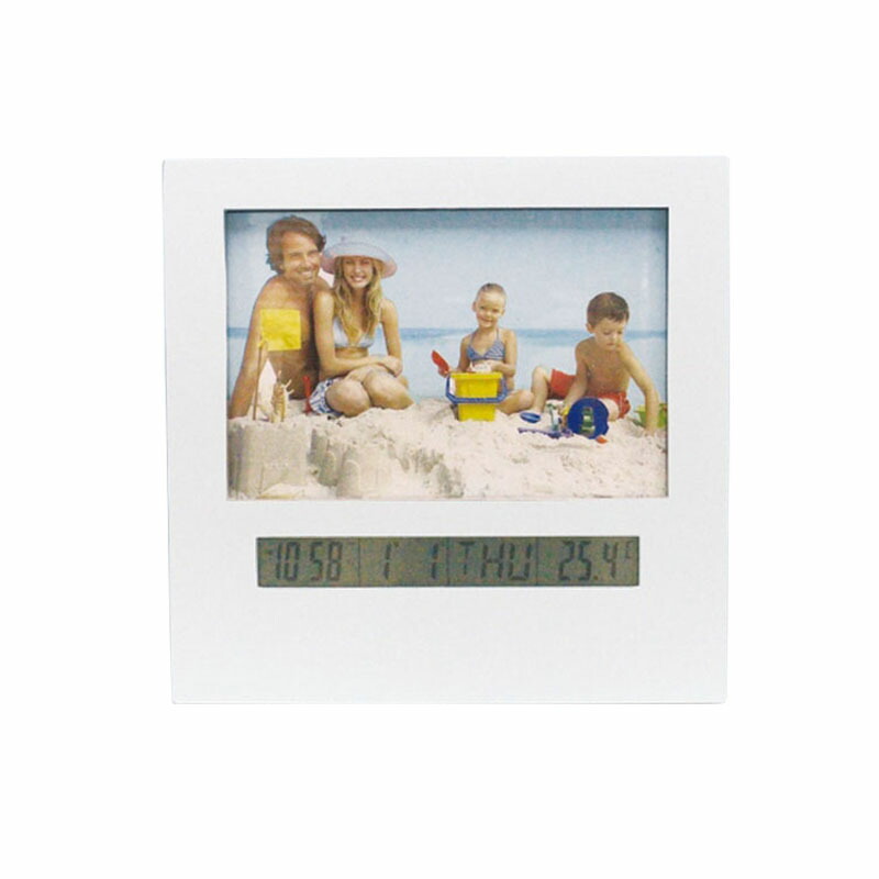 楽天市場】フォトフレームクロック D3087 : ショップハナテック