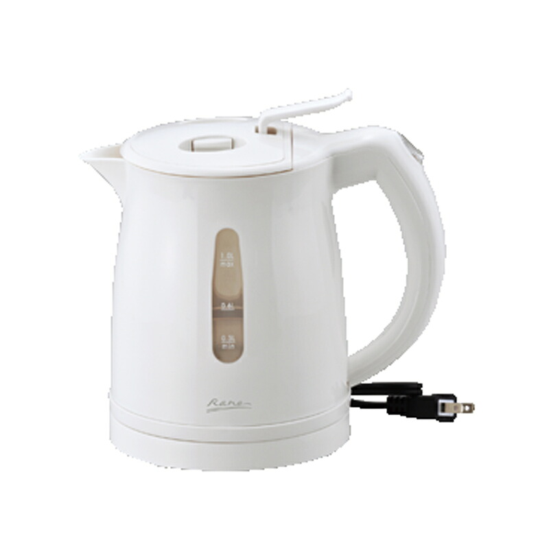 転倒時湯漏れ防止電気ケトル1L (MJ-0695)